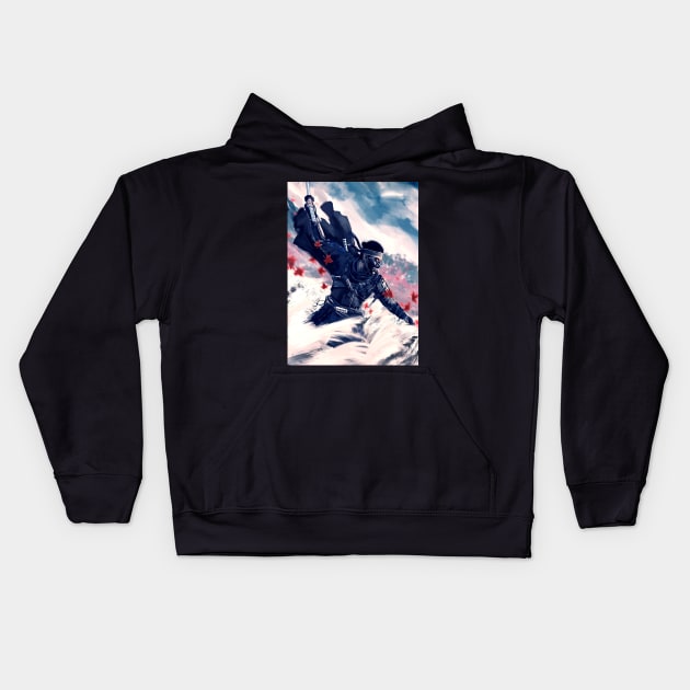 Ghost of tsushima Kids Hoodie by store of art